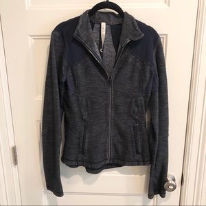 Lululemon Define Jacket full zip dark navy size 8